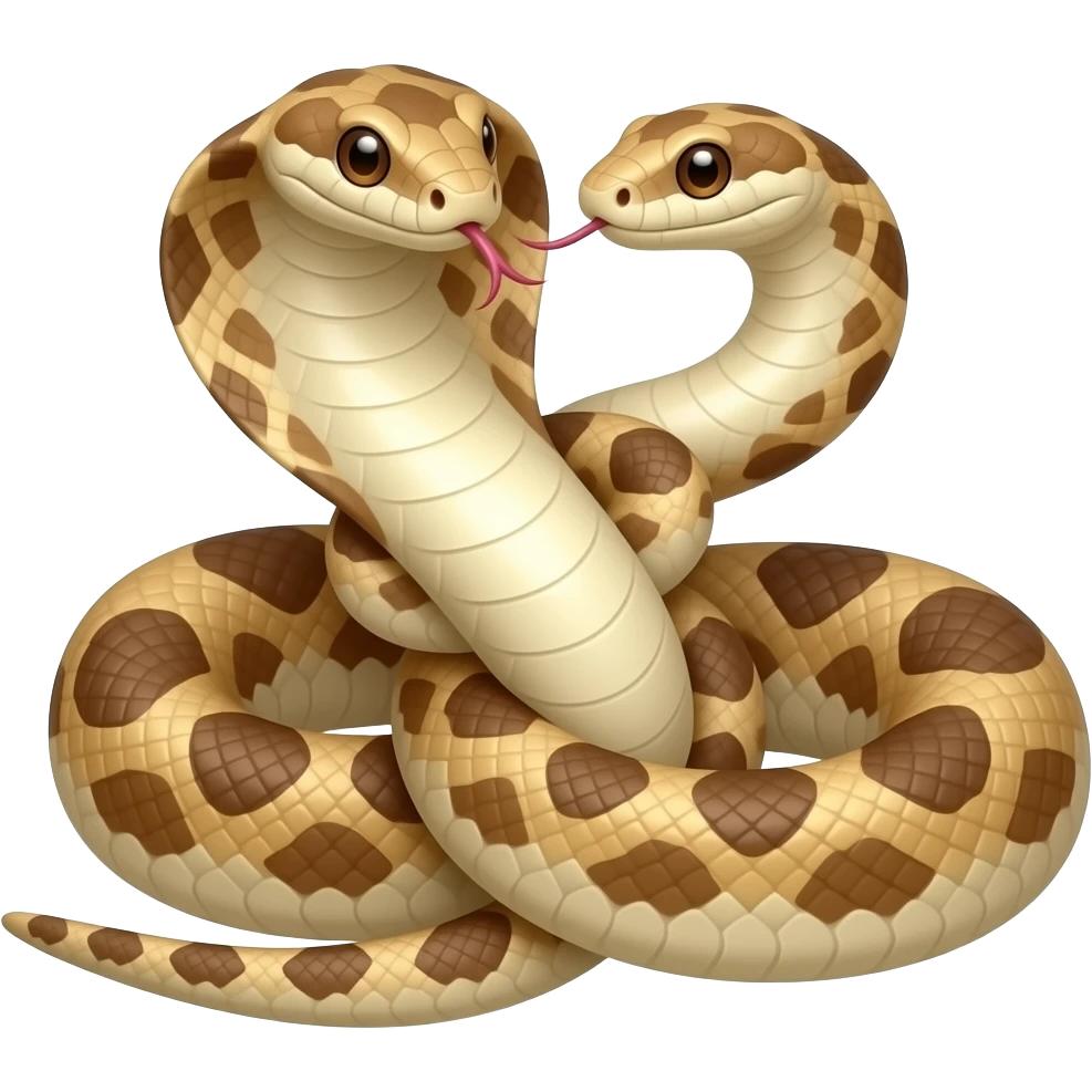 Two snakes. One bond. emoji | AI Emoji Generator