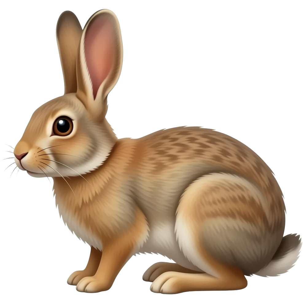 North american desert hare emoji