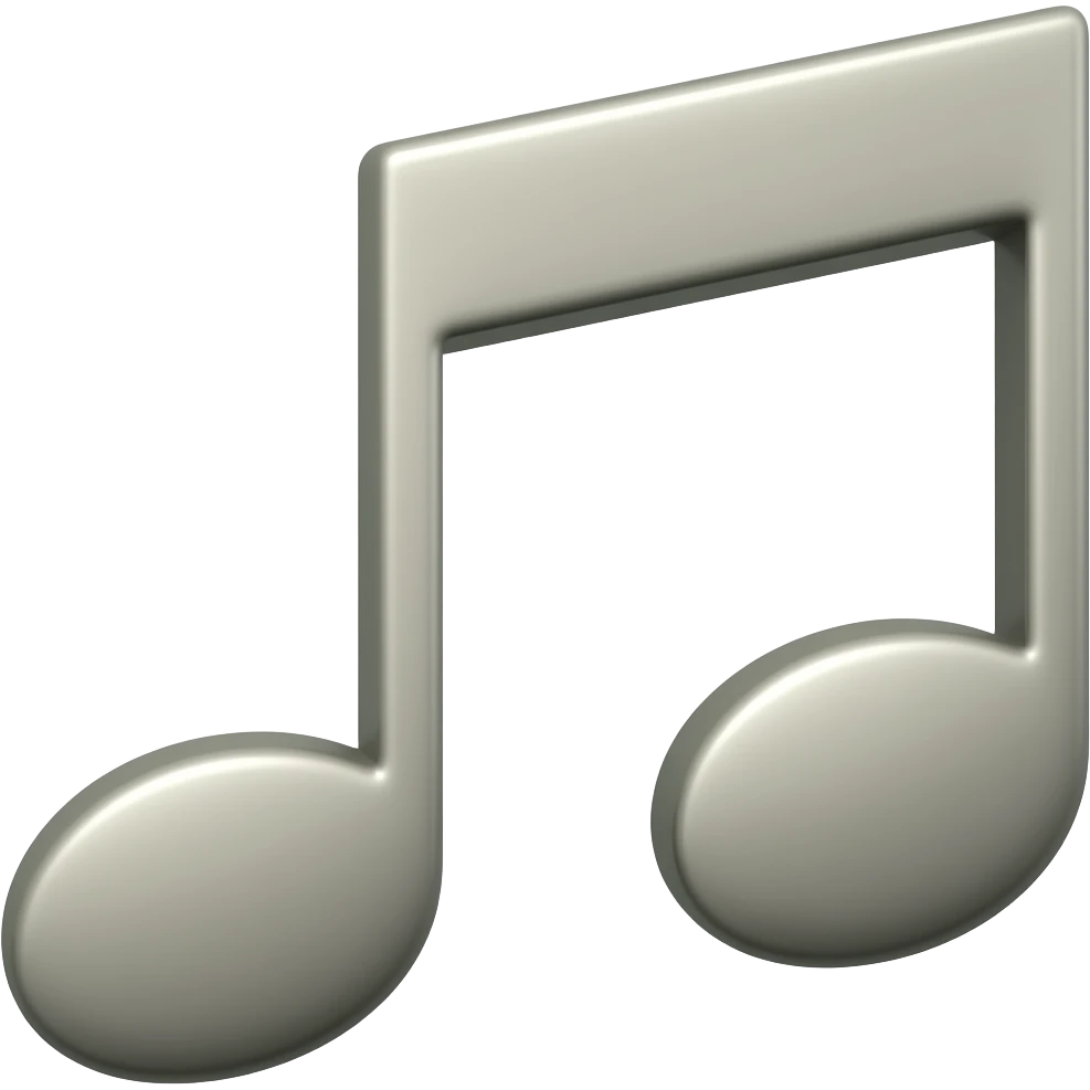CREA UN EMOJI DE NOTAS MUSICALES emoji