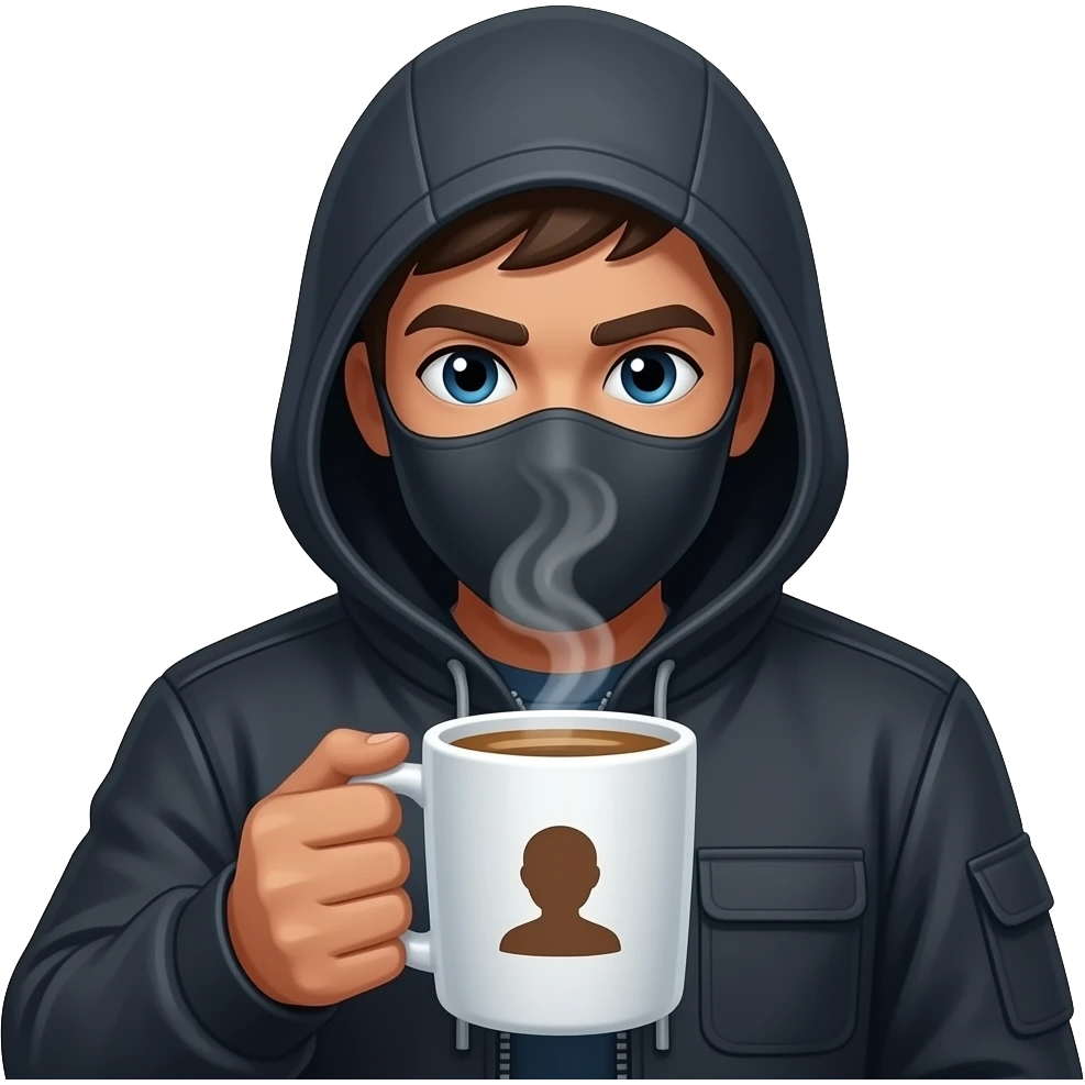 hacker coffee emoji