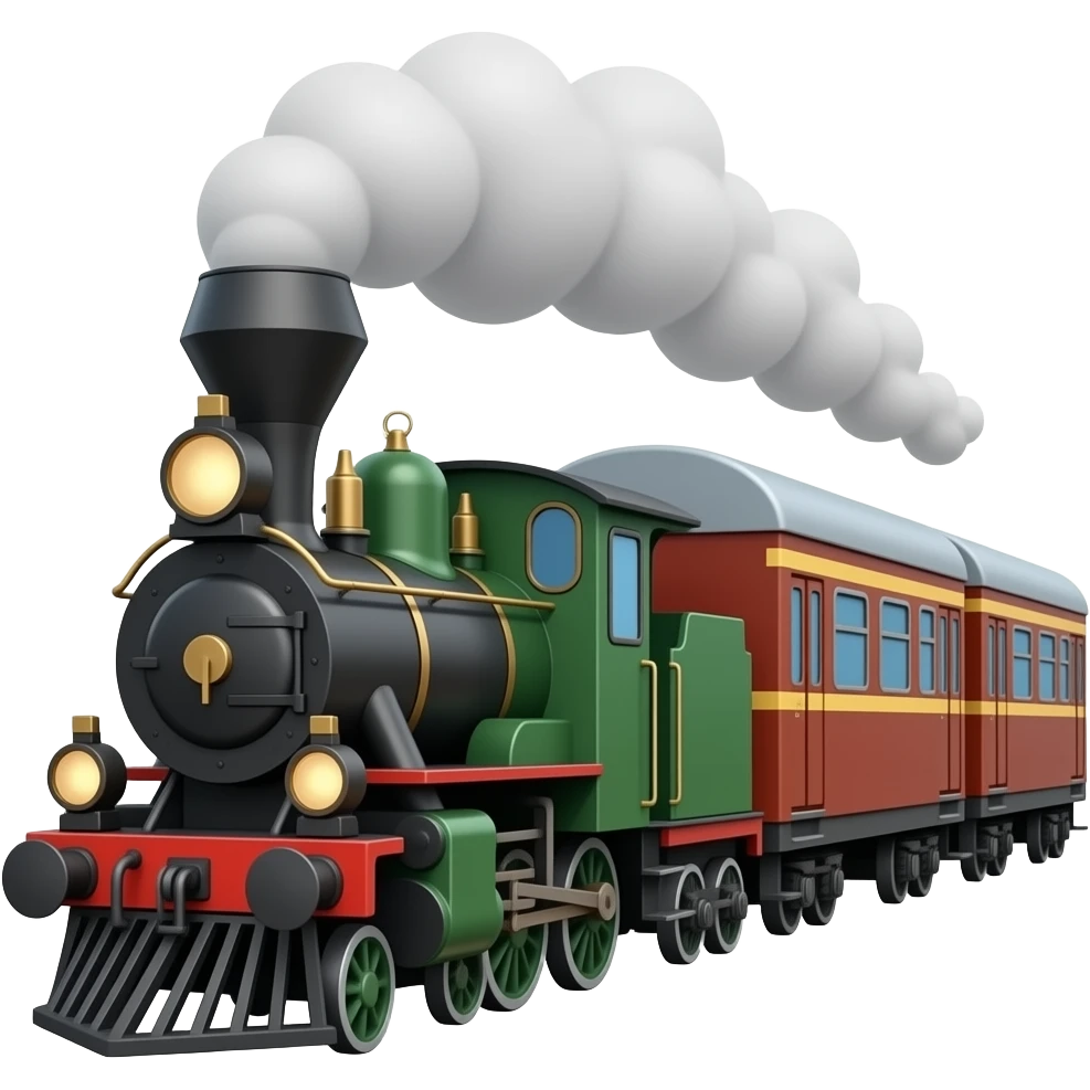 🚂🚃🚃🚃 emoji