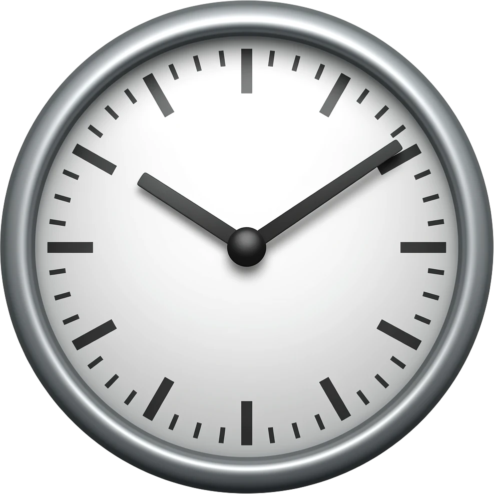 time emoji