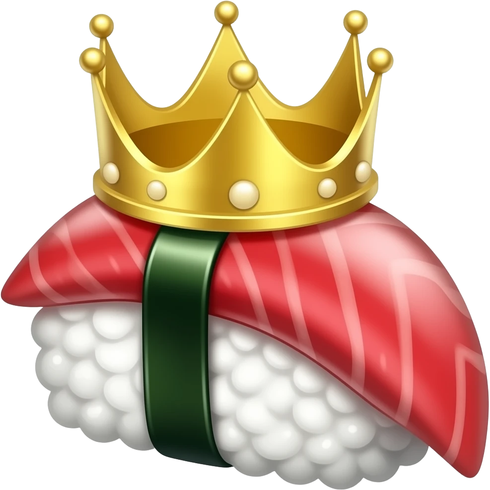🍣👑 emoji
