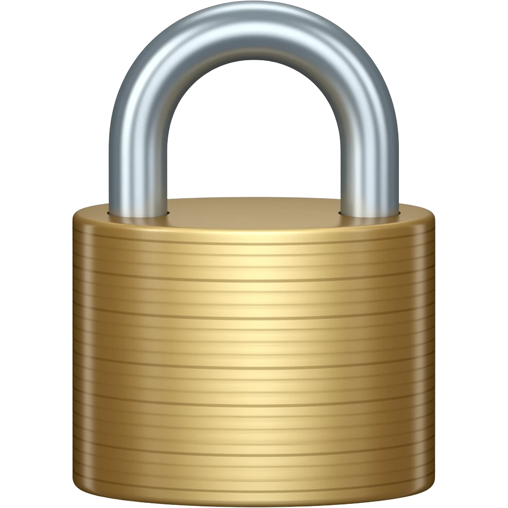 lock emoji