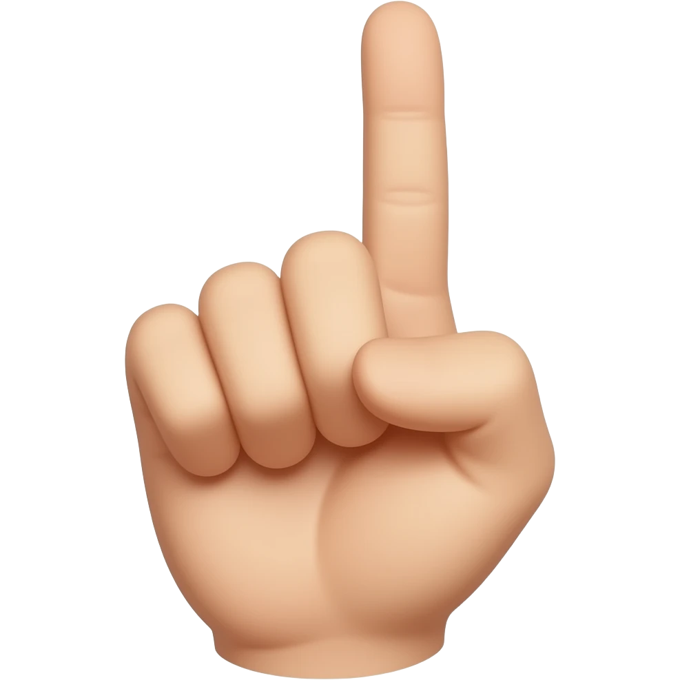 Make a middle finger emoji