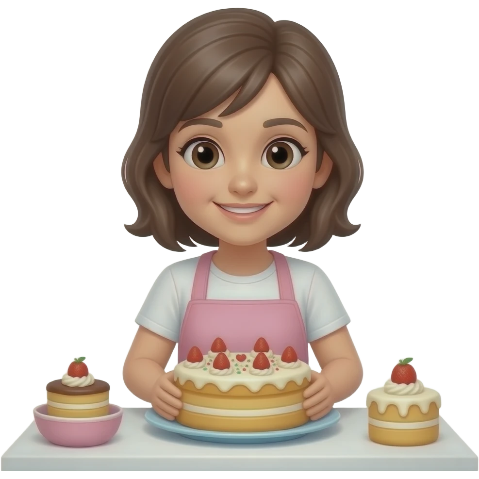 Fais des gâteaux emoji