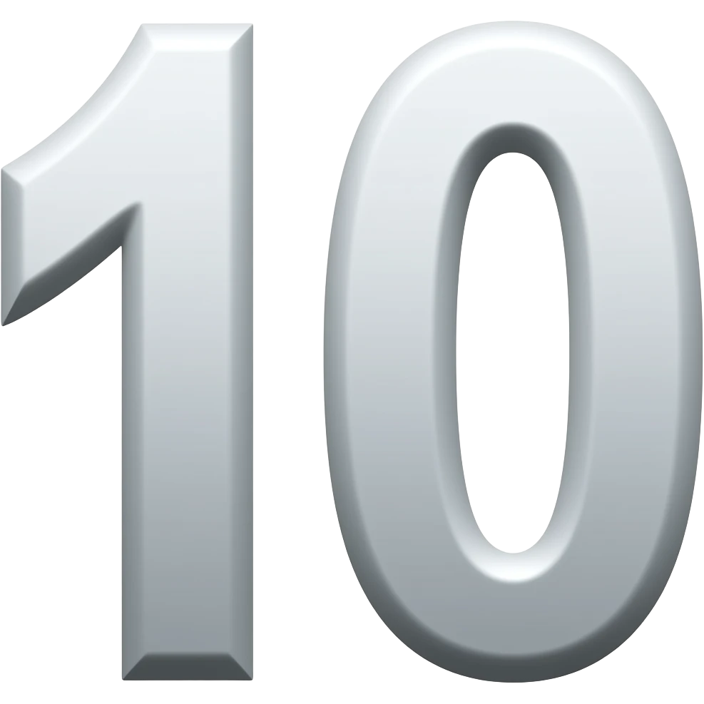 10 emoji
