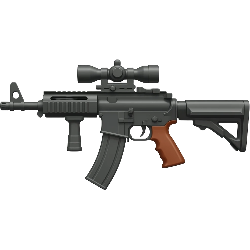 Machine gun emoji