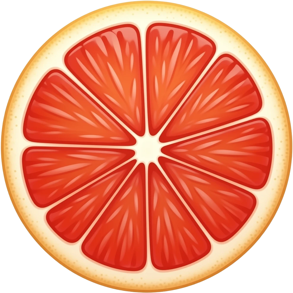 grapefruit emoji