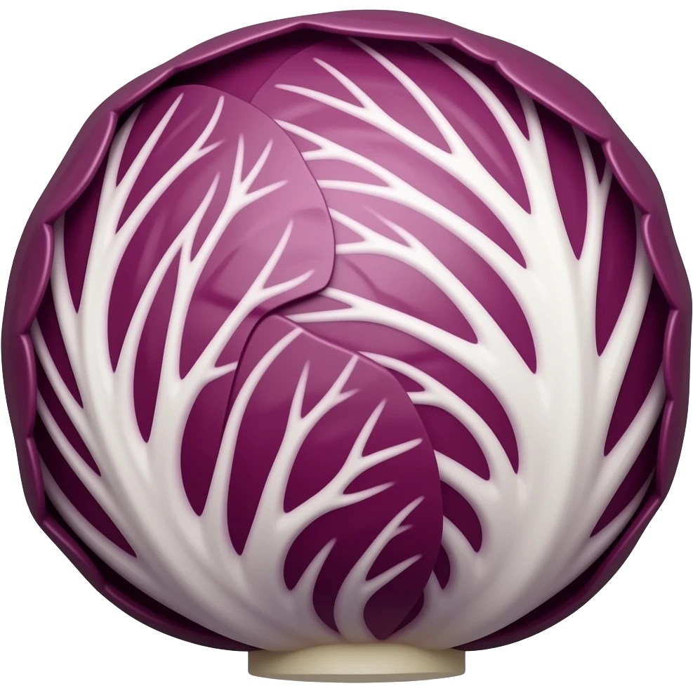 red cabbage emoji