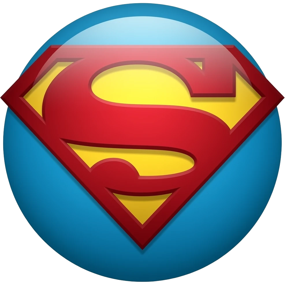 Superman logo emoji