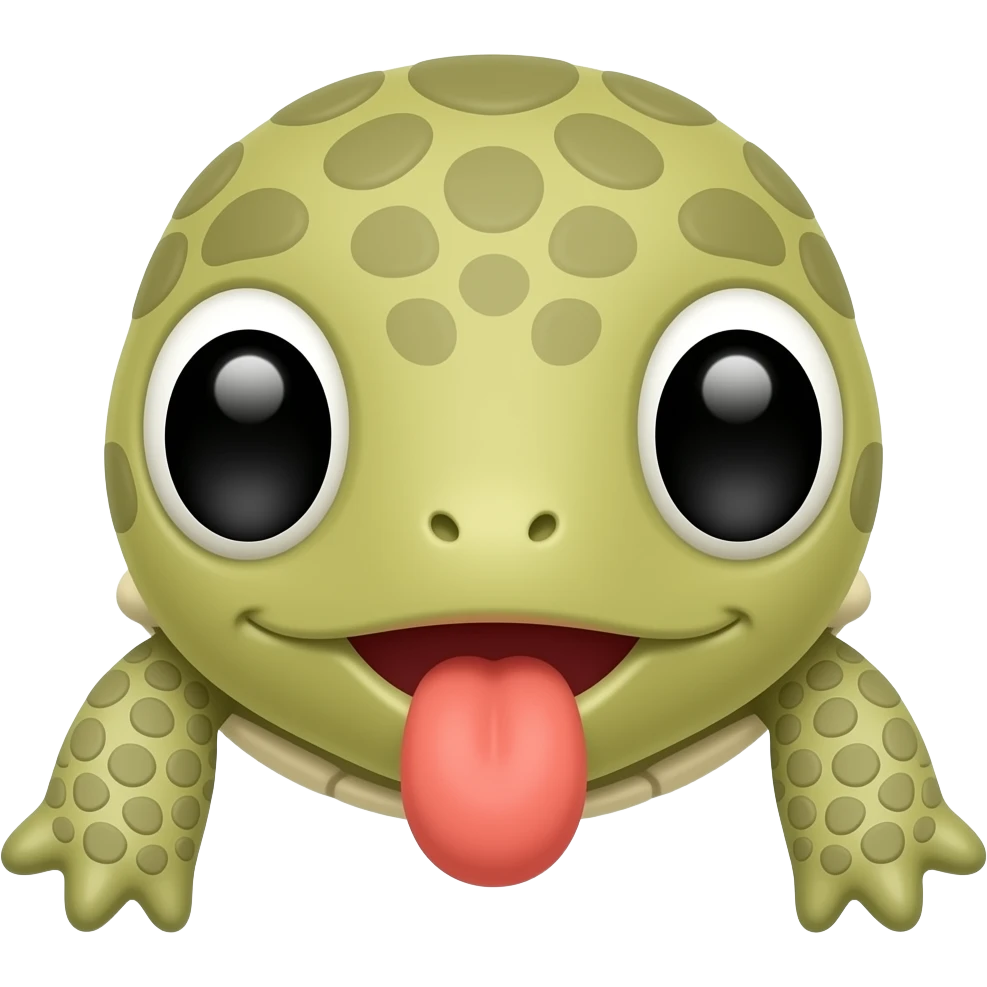 Turtle penis emoji