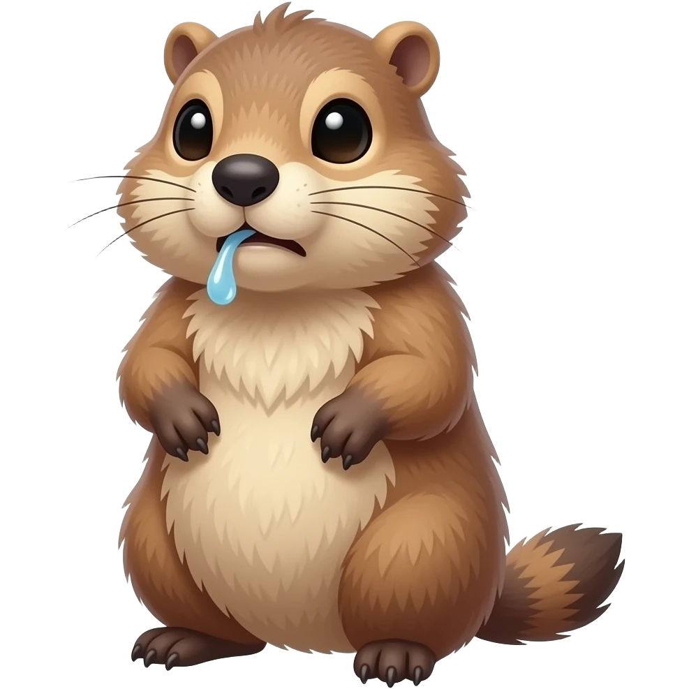 Marmotte bourré emoji