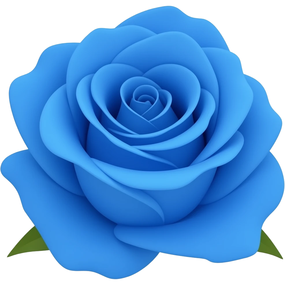 Rosa blu emoji