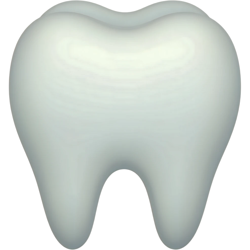 Tooth emoji
