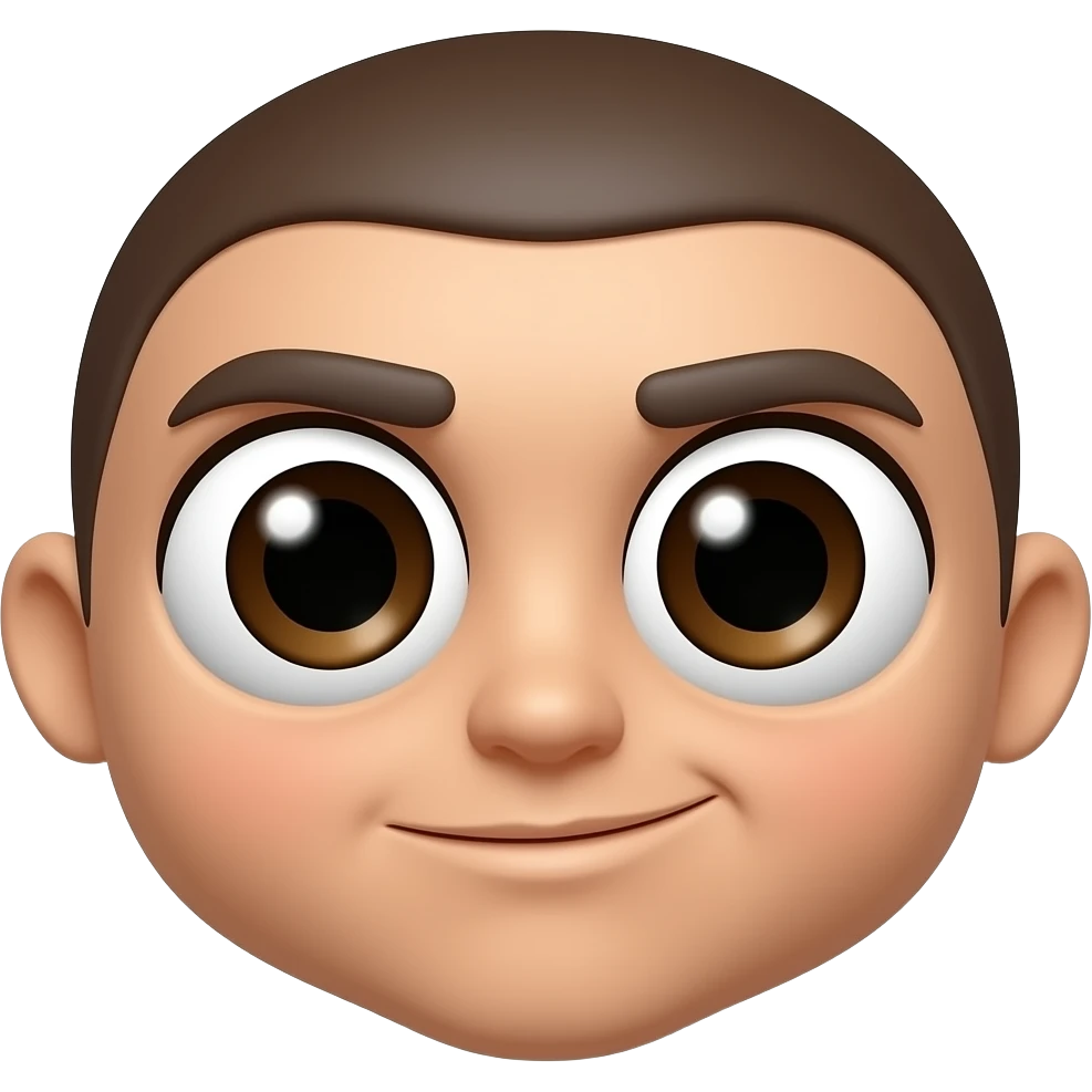 two eyes thinking emoji