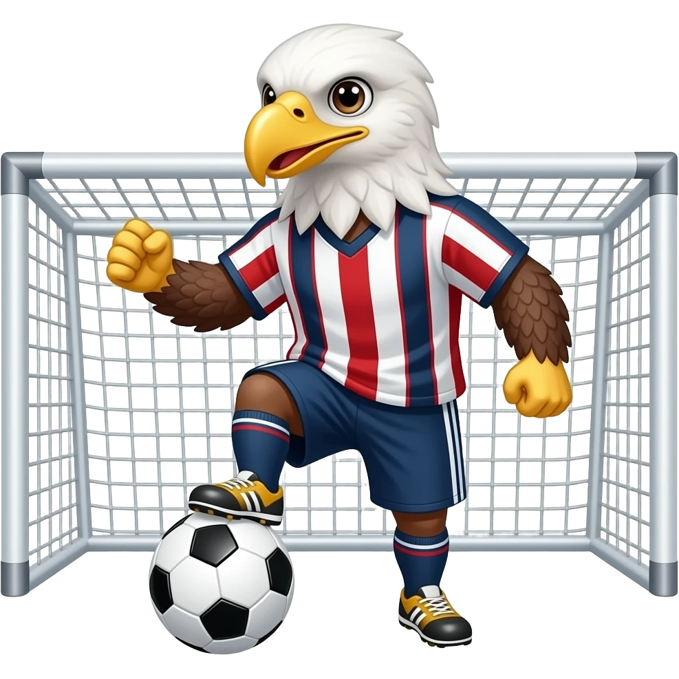 🦅⚽️🥅 emoji