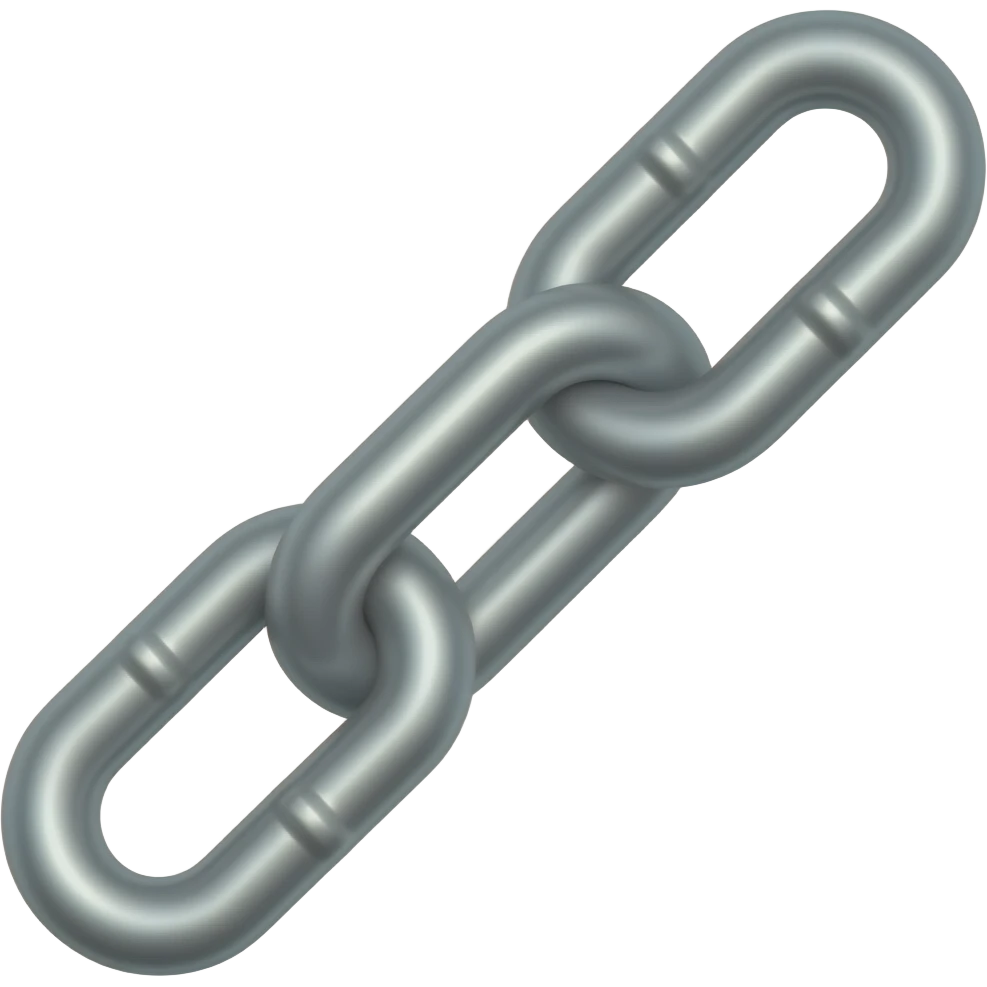 One link emoji
