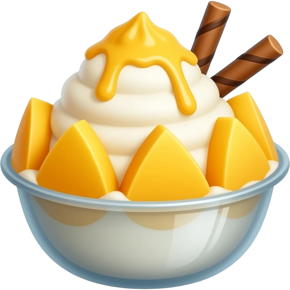 🍧🥭 emoji