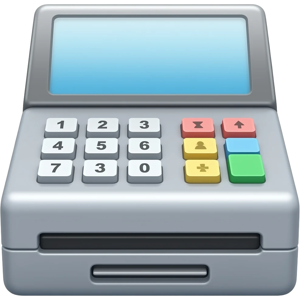 cashier machine emoji