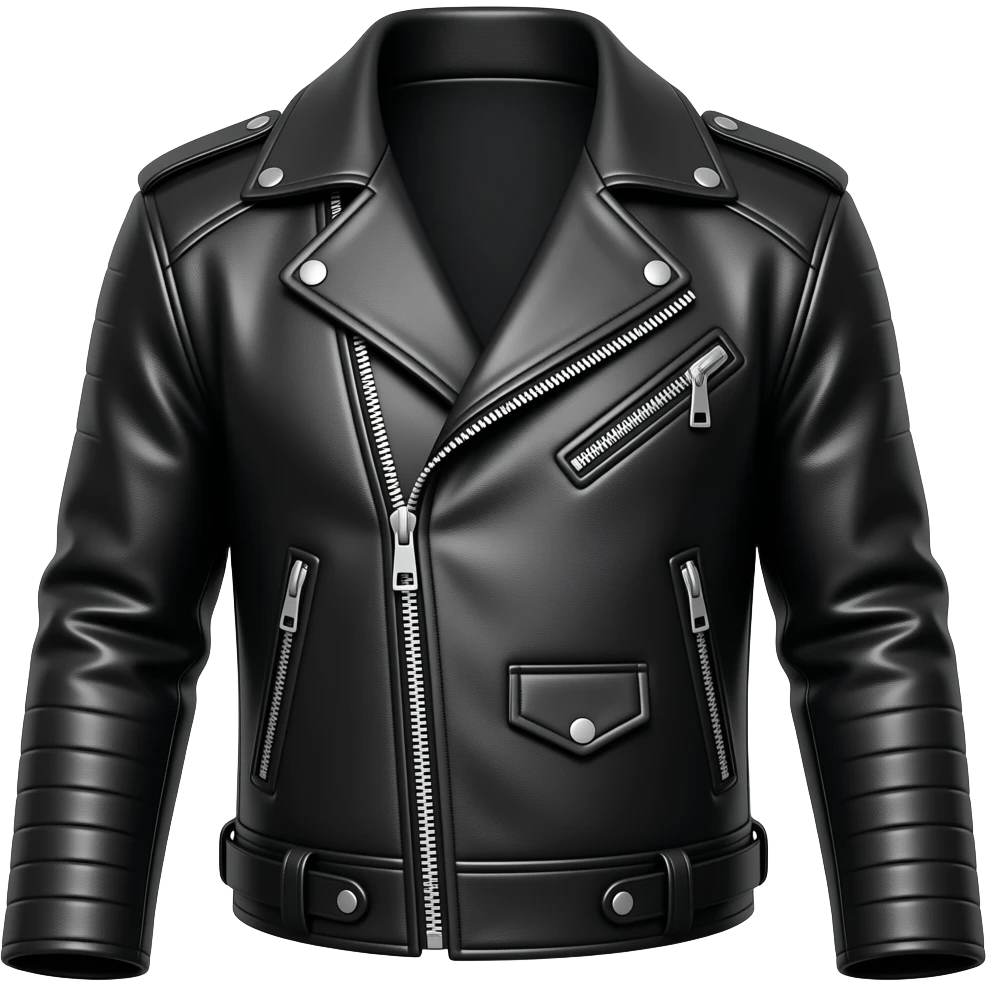 Leather jacket emoji