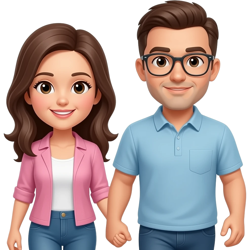 Couple walking emoji