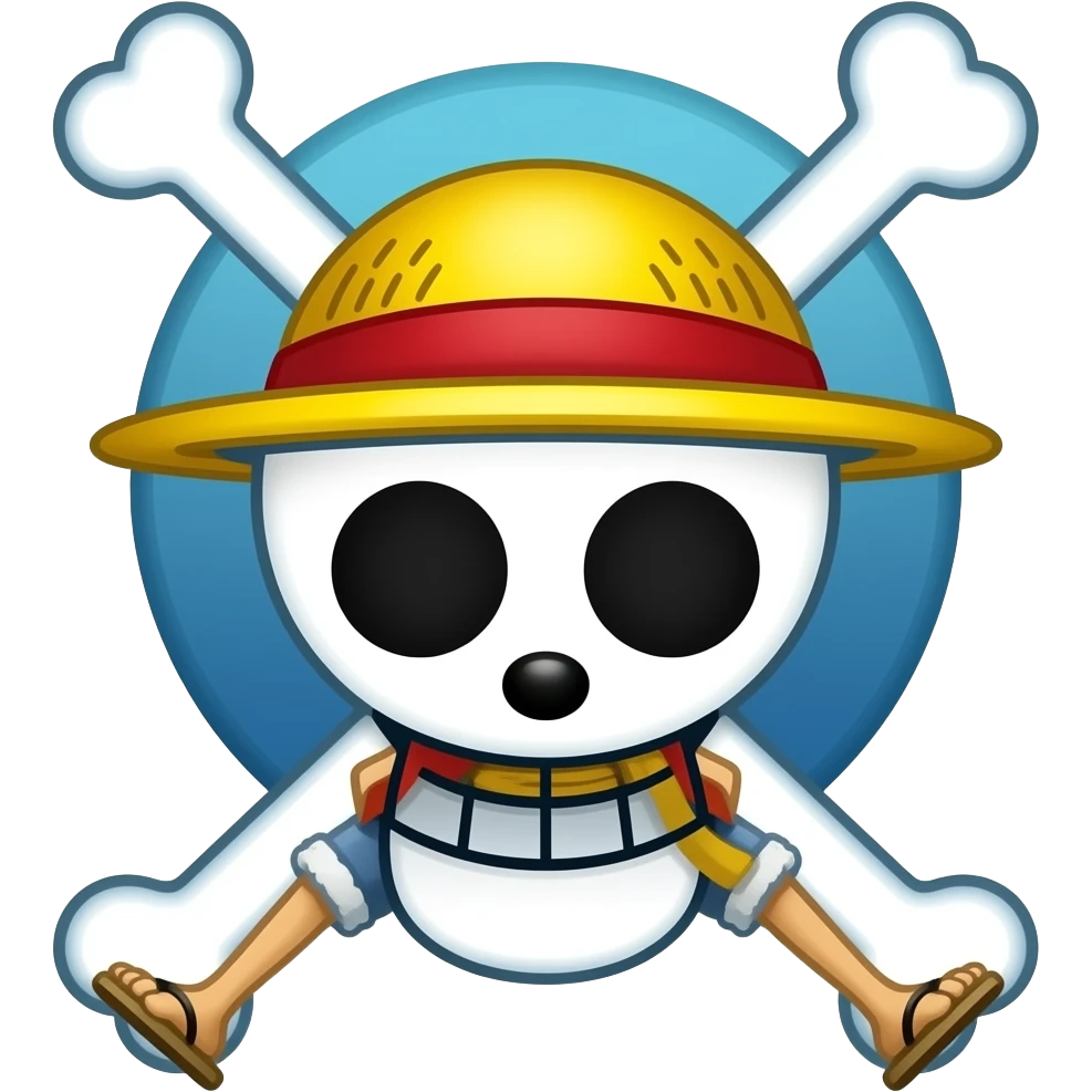 Luffy logo emoji