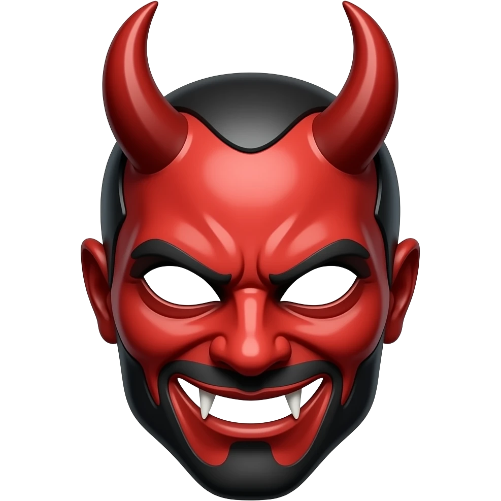 devil mask emoji