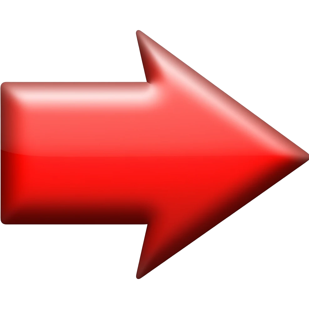FLECHA ROJA emoji