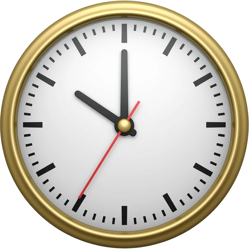 oclock emoji