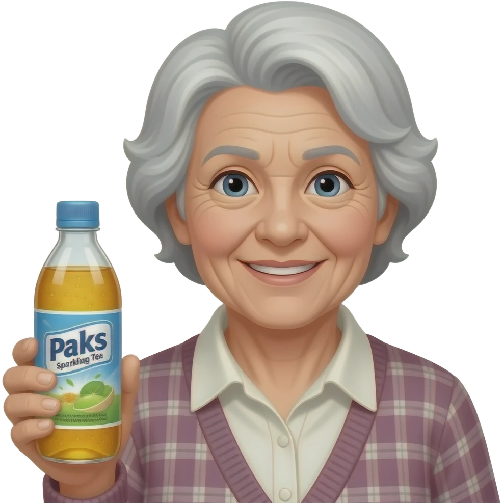 박카스 할머니 emoji