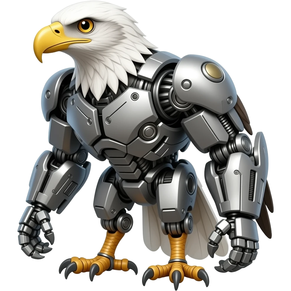 mechanical eagle emoji