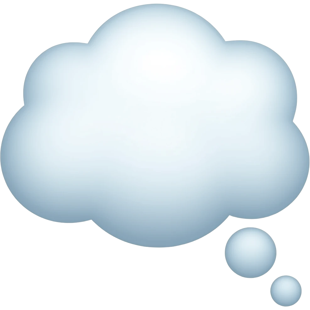 thought bubble emoji