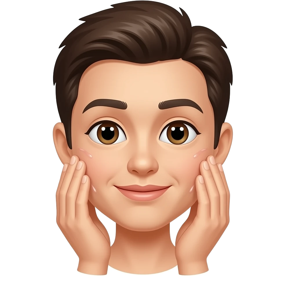 Massage joues emoji