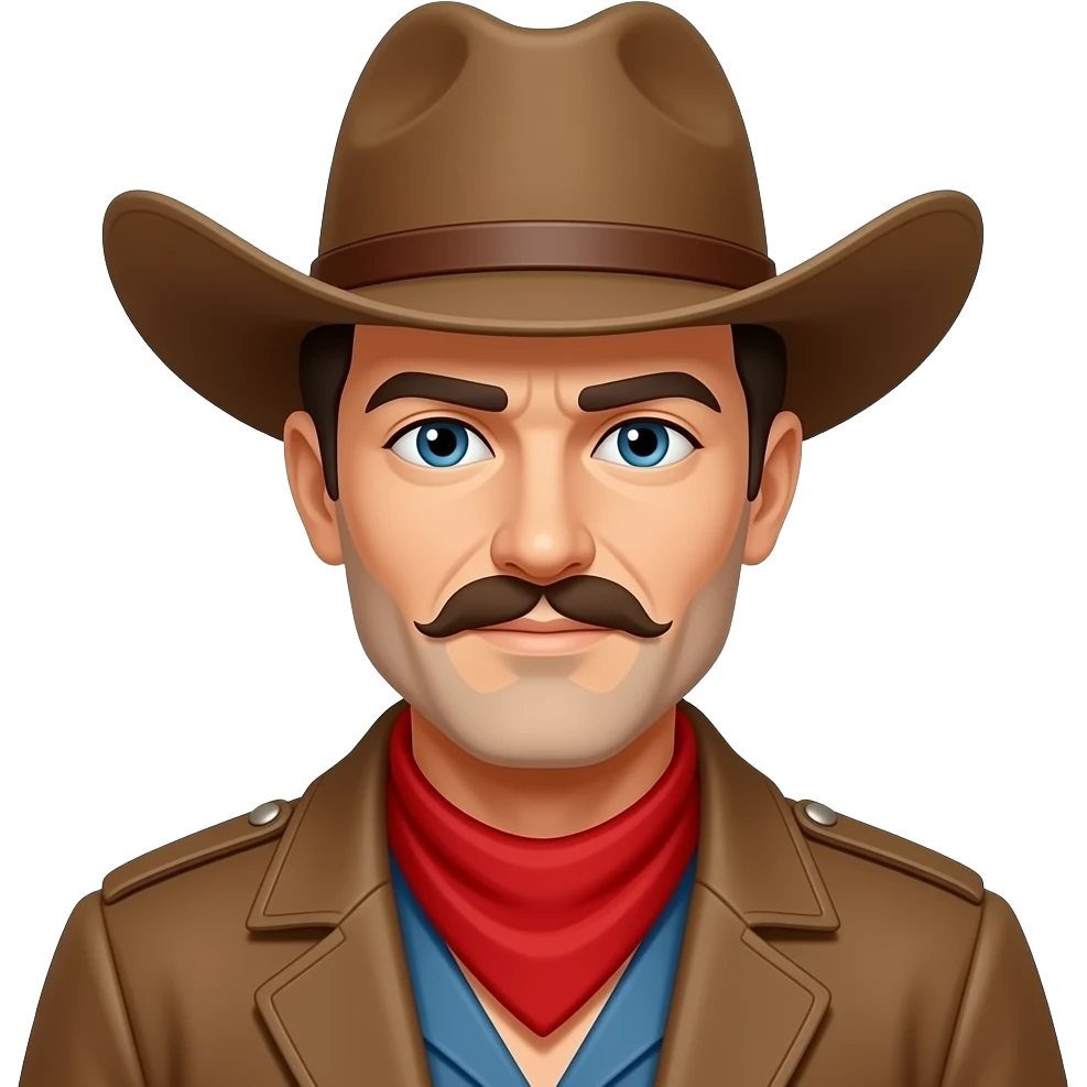 cowboy gunslinger emoji
