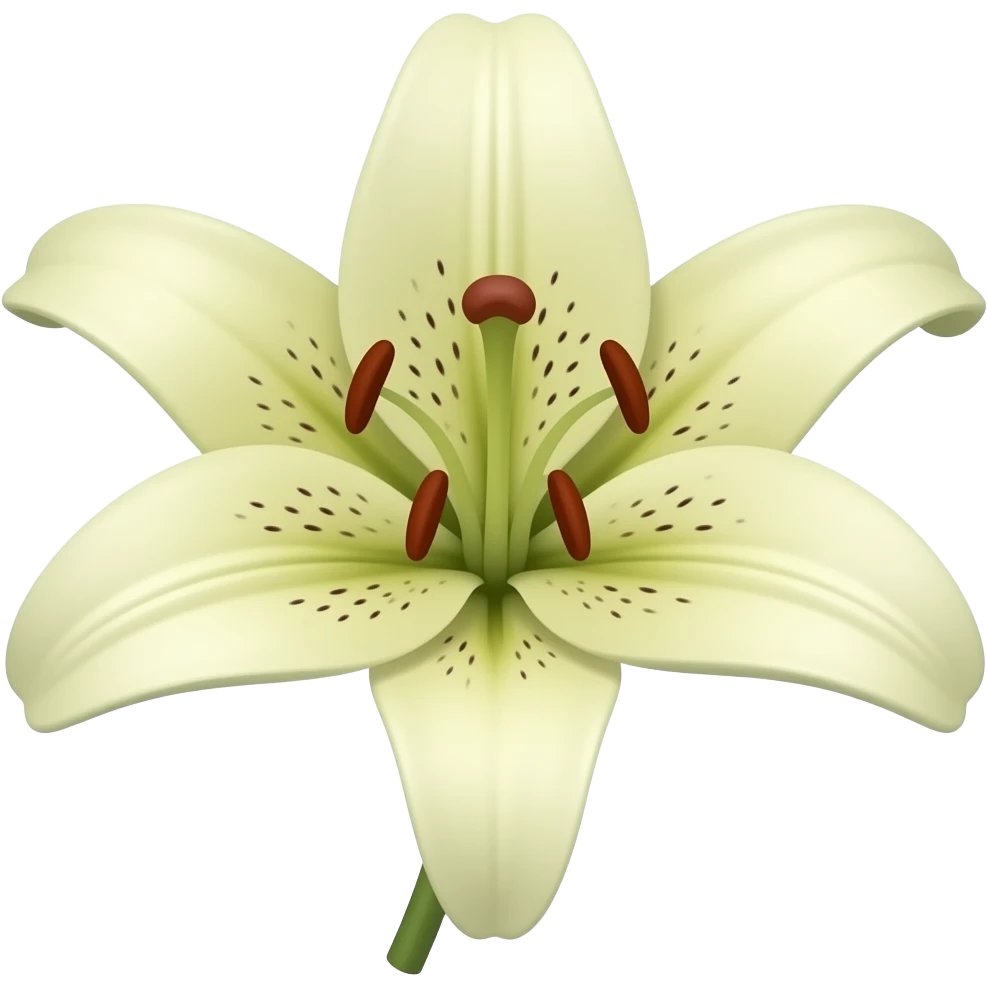 js the lily without stem emoji