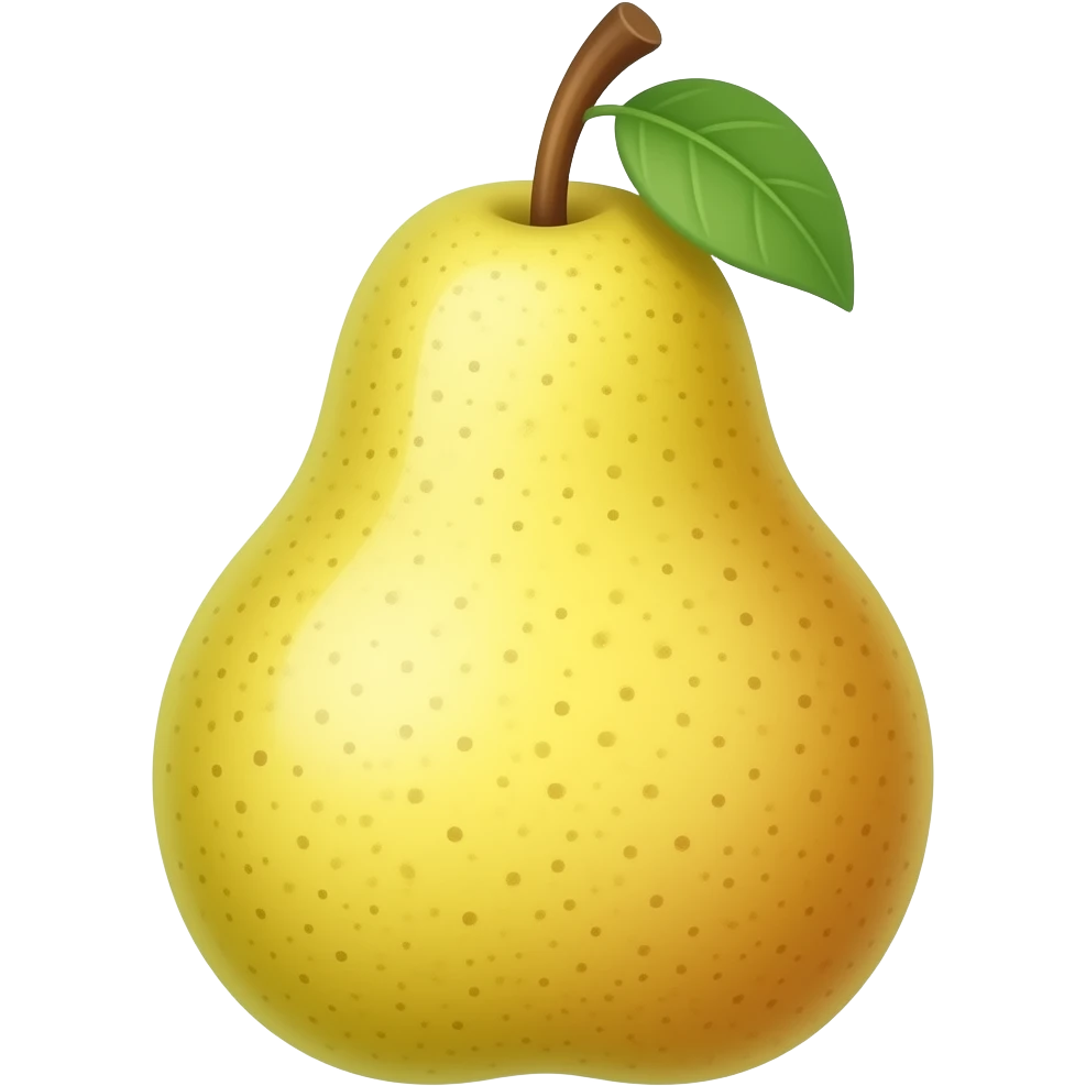 Pear emoji