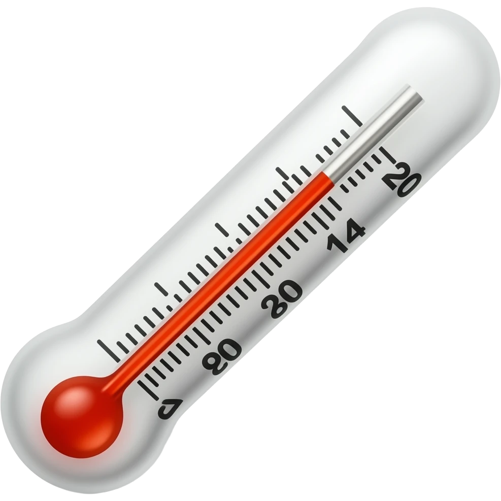 Thermometer emoji