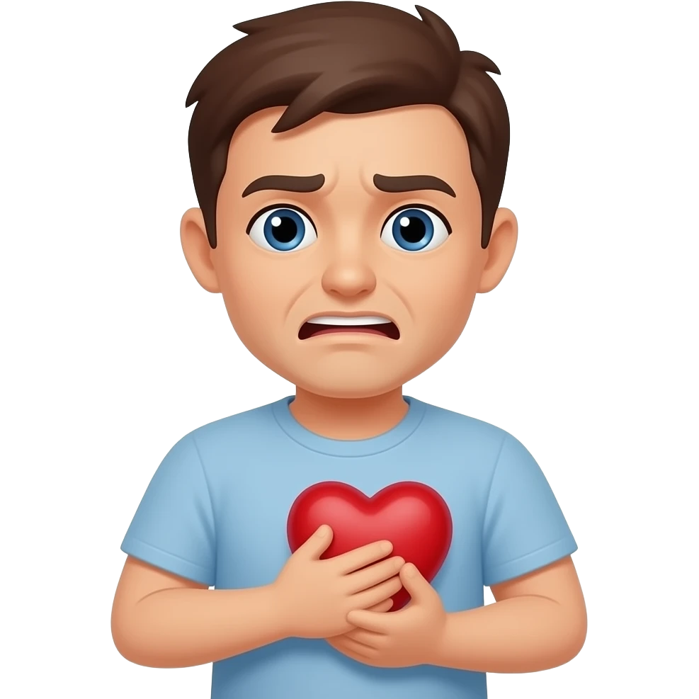 hearts attack emoji