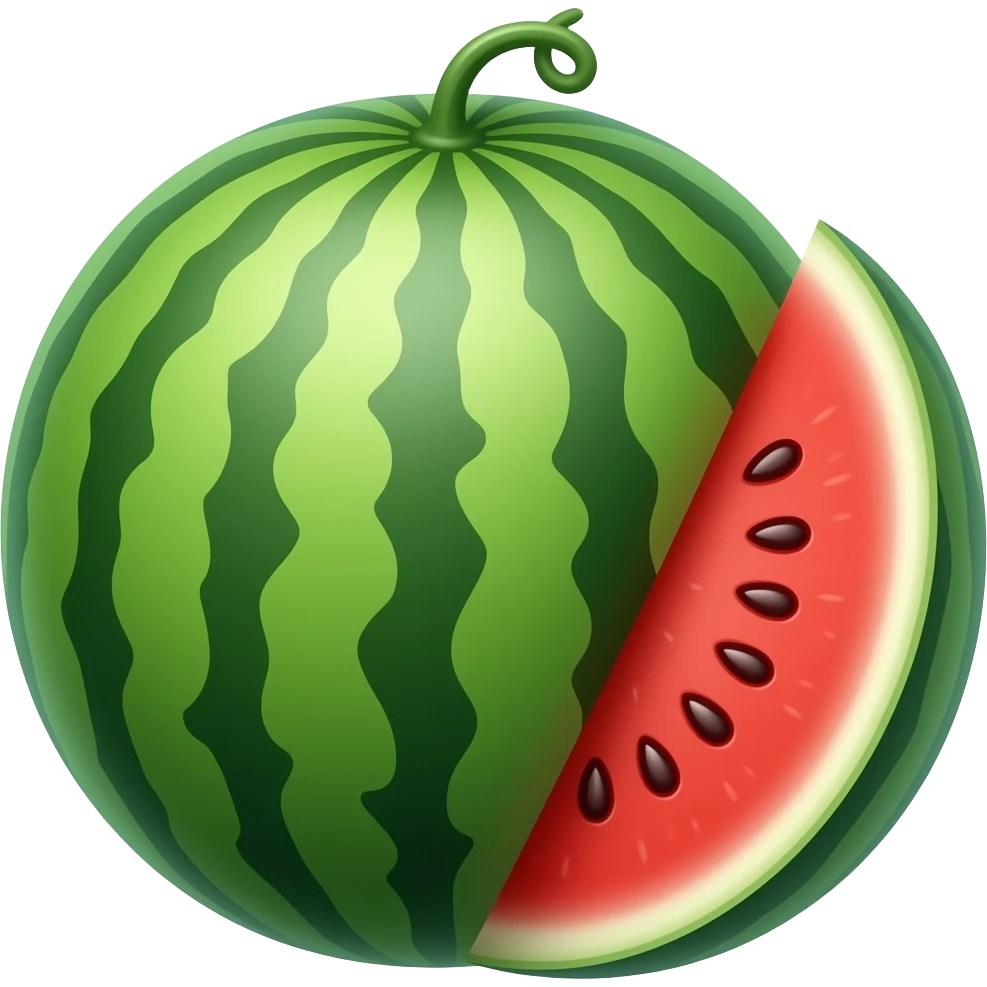 Fruta patilla emoji