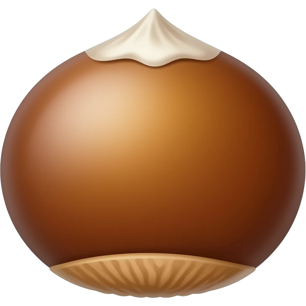 chestnut emoji