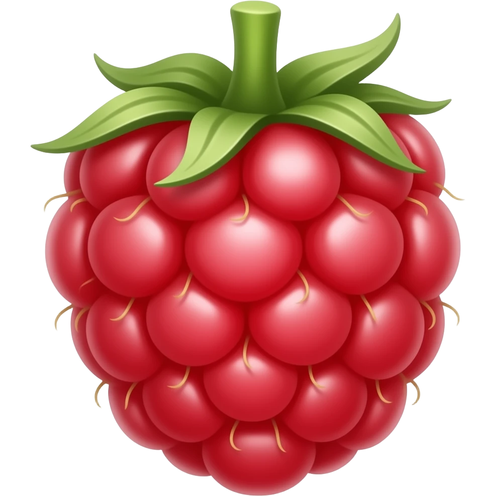 Raspberry emoji
