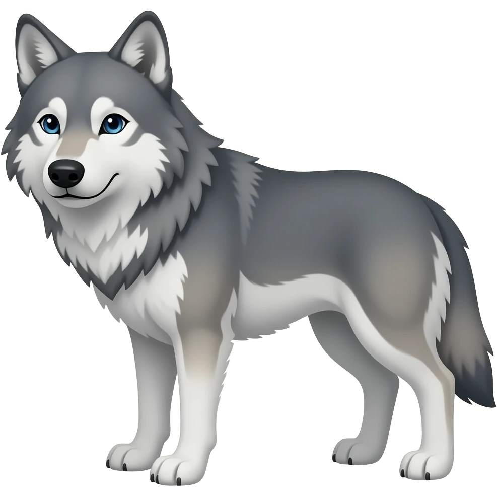 wolf emoji