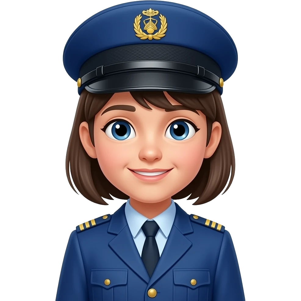 whisper child in blue uniform emoji