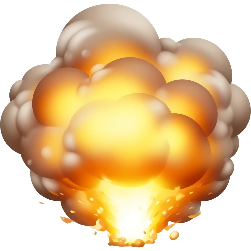 explosion emoji emoji