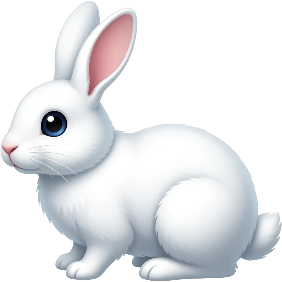white rabbit emoji