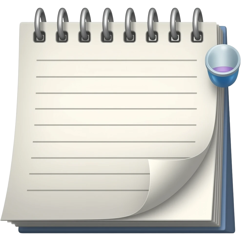 study notes emoji