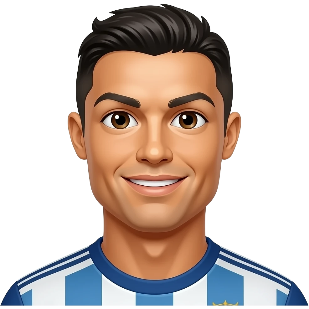 hace a ronaldo emoji