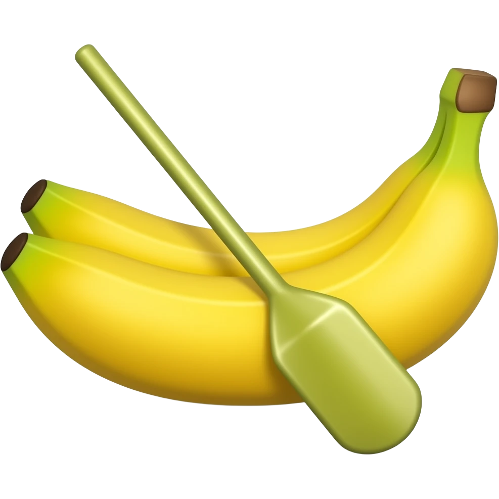 Banana boat 🍌🛶 emoji