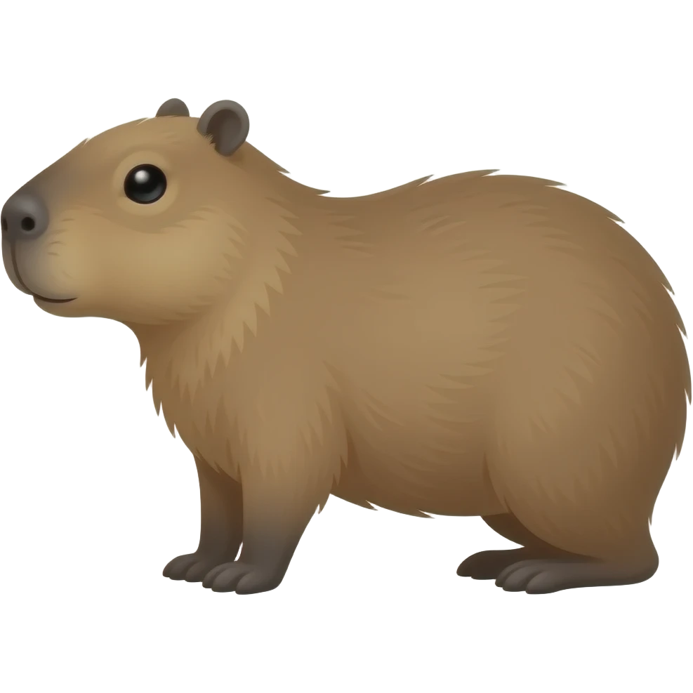 Capybara emoji
